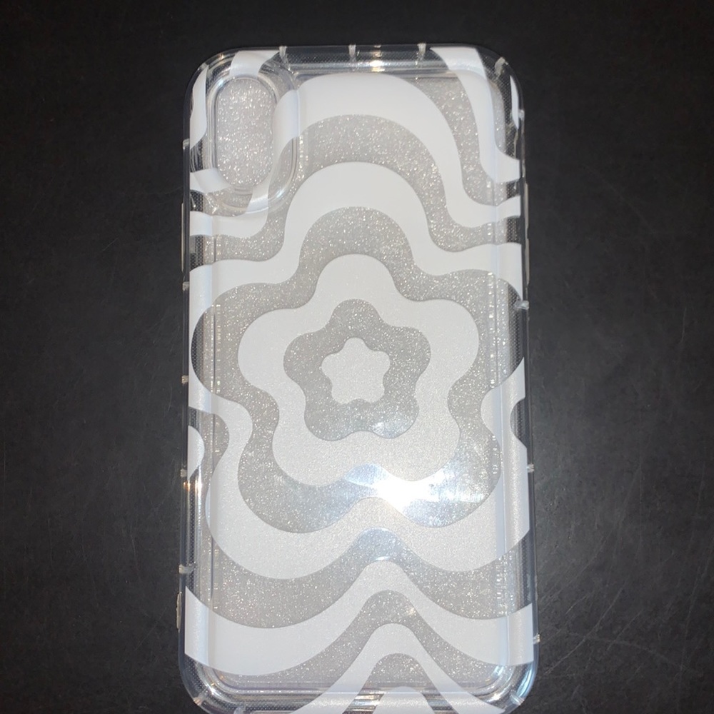 iPhone XR clear flour case
